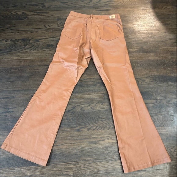 Sofia by Sofia Vergara Flare Jeans in Warm Tan - Picture 4 of 5